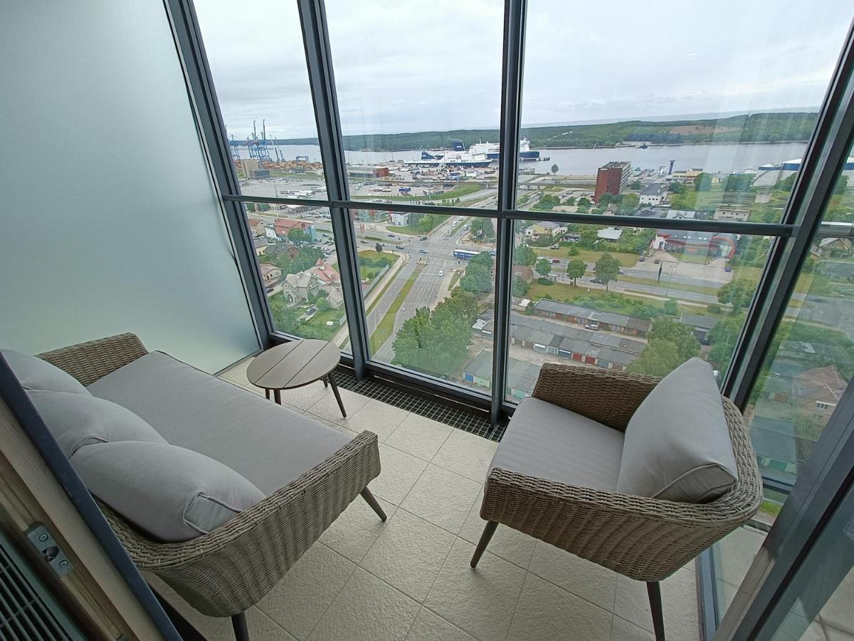 Sea Gate Apartment 20Th Floor Klaipėda Esterno foto